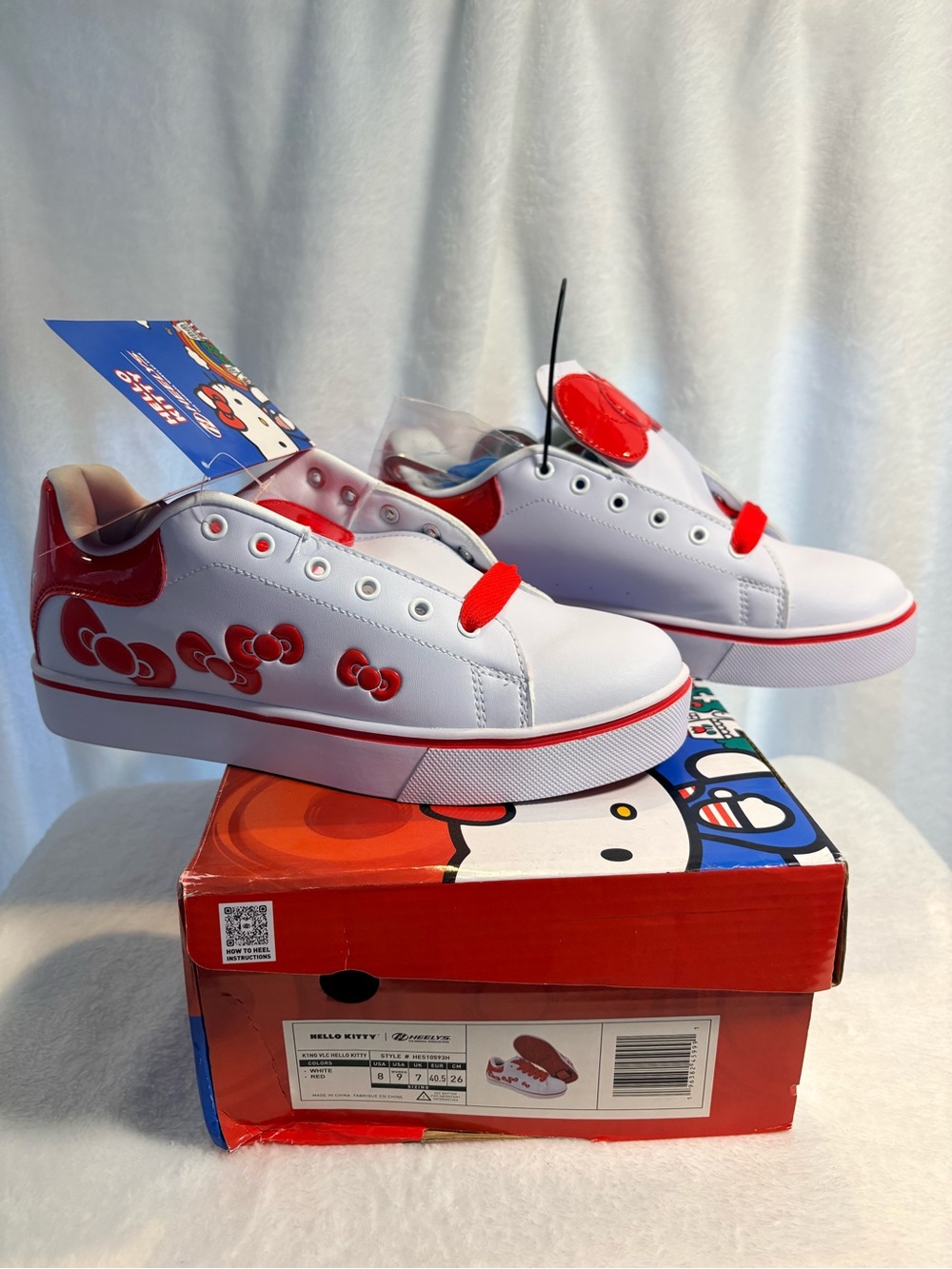 *NIB* Heelys® Hello Kitty K1ng VLC Women’s Sneakers (Size: 8)
